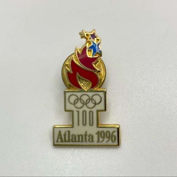 ATLANTA 1996 Olympic Pins Set of 3 Pins Vintage - Picture 4 of 7